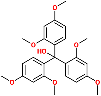 (image for) MC004817 Tris(2,4-dimethoxyphenyl)methanol